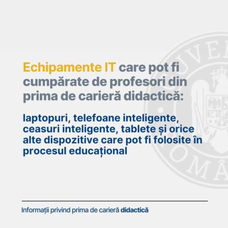 Află care sunt cheltuielile eligibile din prima de carieră didactică
