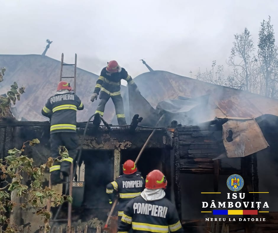 Mare necaz: O familie din Râu Alb, a rămas fără casa în gura iernii