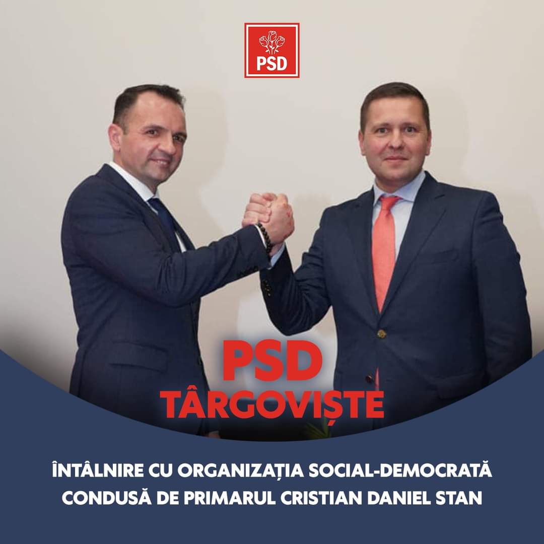 Una dintre cele mai puternice organizații PSD din județul Dâmbovița, Organizația Municipală PSD Târgoviște, a fost gazda unei întâlniri