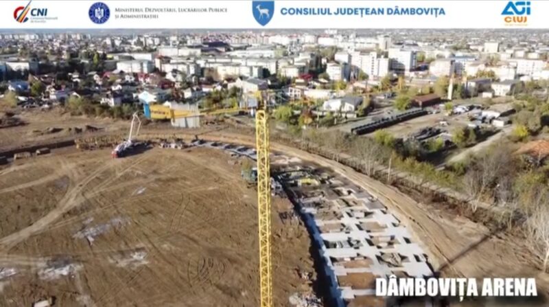 Construcția „Dâmbovița Arena” avansează în fiecare zi