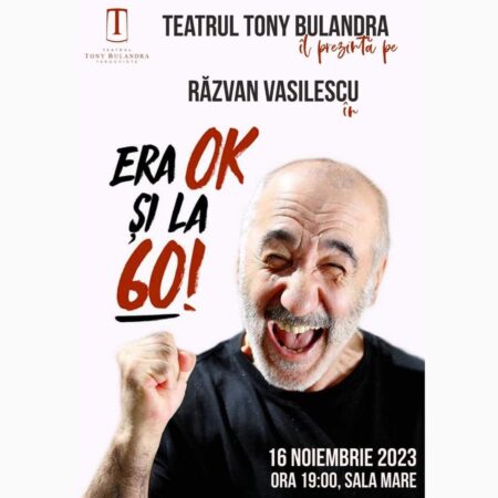 La Teatrul Tony Bulandra, One man show ce nu ar trebui ratat