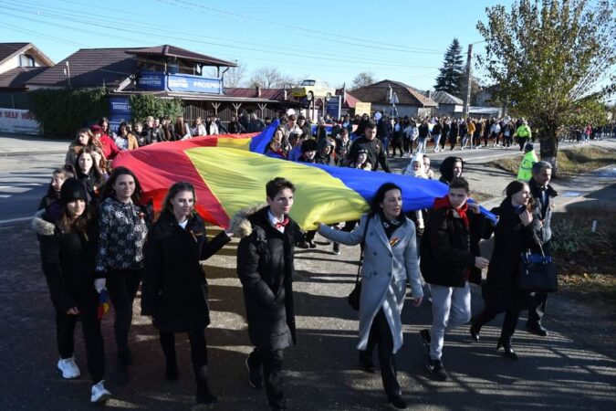 Marșul Tricolorului la Răcari