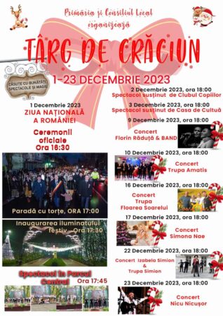 Orașul Găești va găzdui prima ediție a Târgului de Crăciun