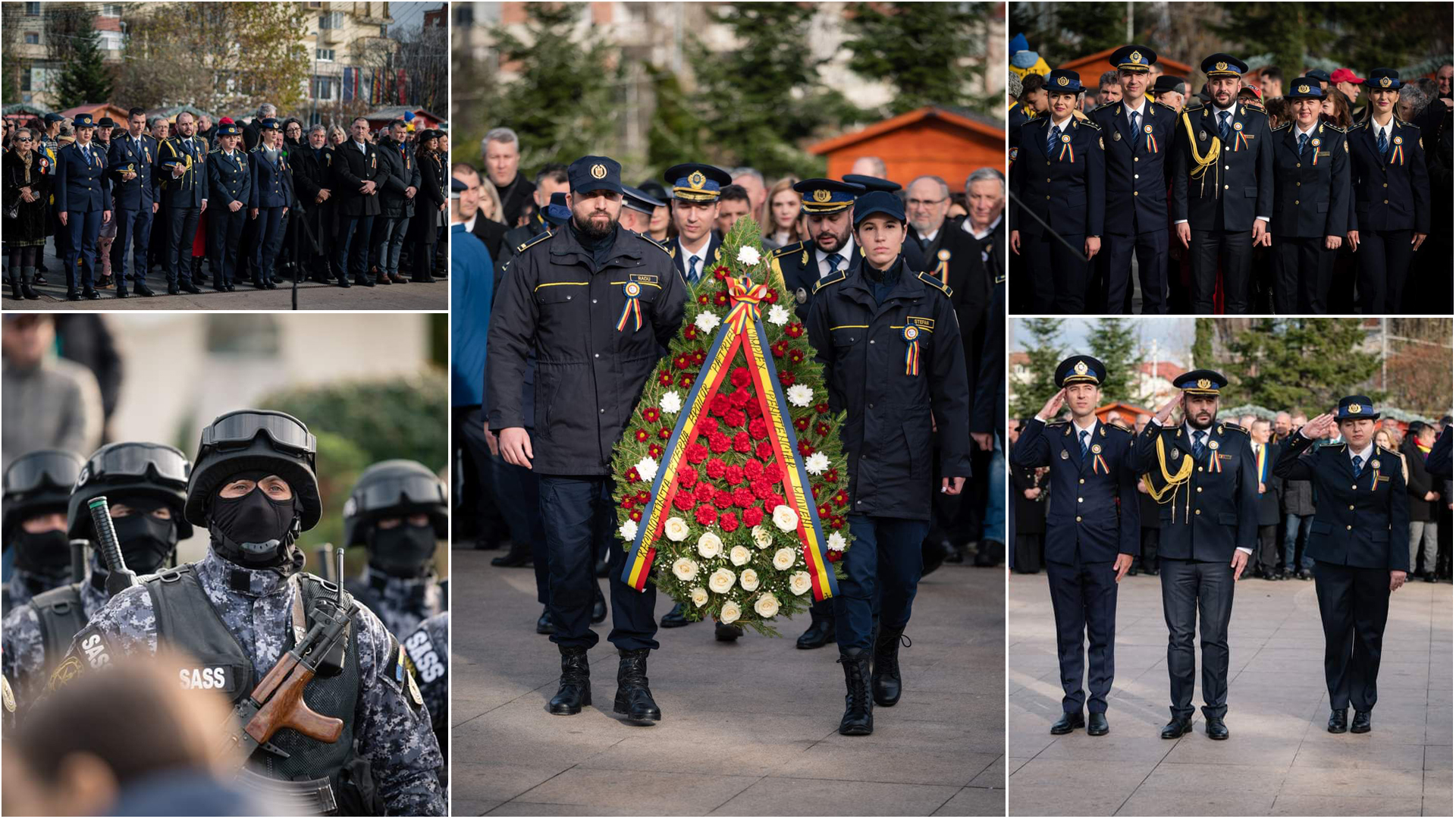Subcomisarul de poliție penitenciară Patric Daniel Ghebaru și Penitenciarul Mioveni aduc omagiu Unirii și eroilor națiunii la cei 105 ani de la Marea Unire.