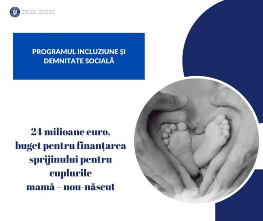 Ministerul Investițiilor și Proiectelor Europene va finanța acordarea ajutoarelor pentru cumpărarea produse specifice trusoului