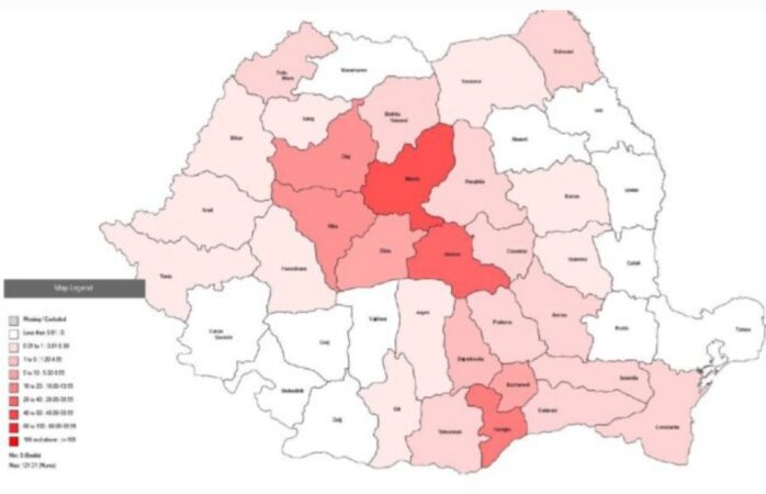 A fost declarată epidemie de rujeolă în România