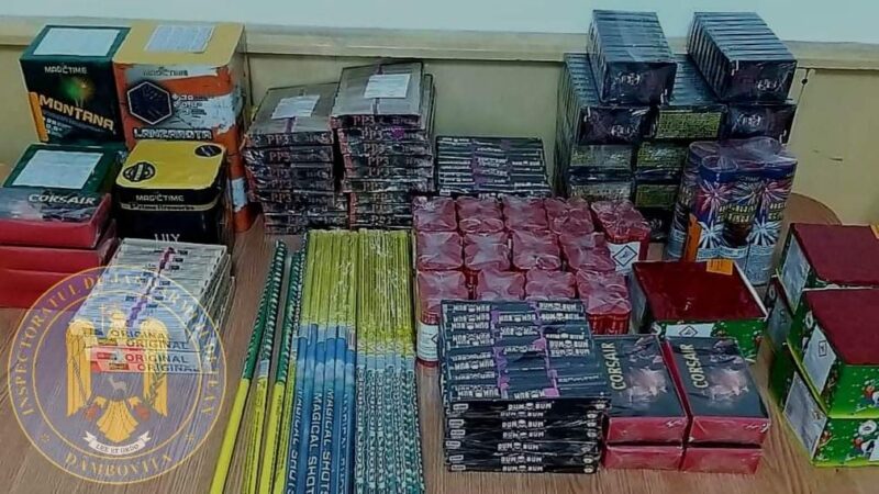Isteria petardelor este în vizorul polițiștilor și jandarmilor  Polițiștii au intensificat acțiunile privind comercializarea ilegală de petarde și materiale pirotehnice.