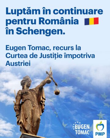 PMP: Timp de 12 ani, România a aşteptat cuminte să intre în Schengen PMP spune că nici promisiunile şi nici discursurile nu ne-au ajutat să intrăm în Schengen. Mai mult, PMP subliniază că singurul care a luptat pentru
