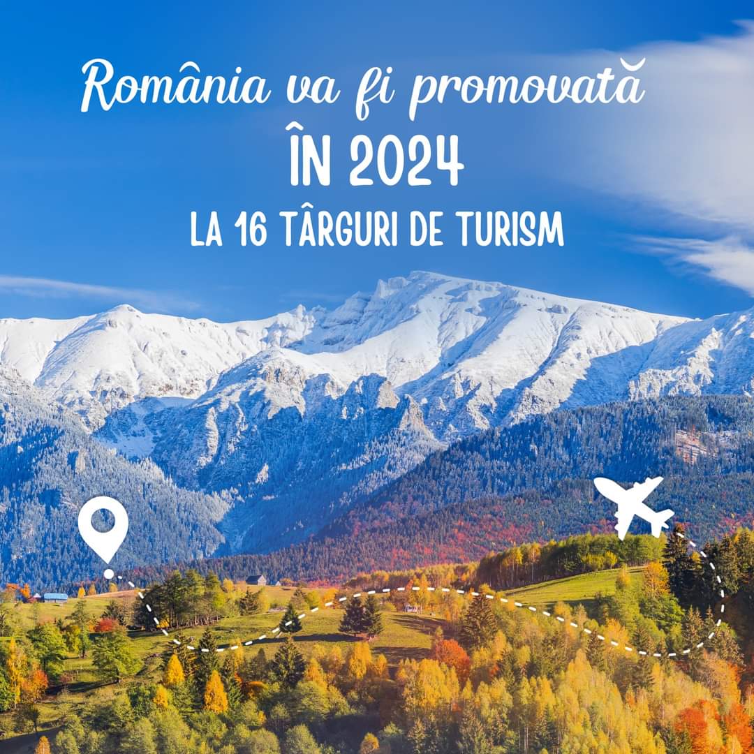 MEAT va fi prezent, în anul 2024, la 16 târguri naționale și internaționale de turism! 