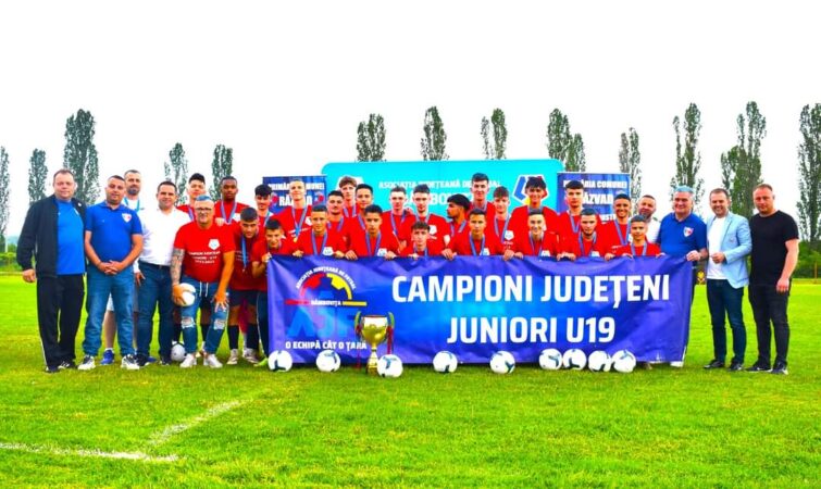 Anul 2023 rămâne unul de referință pentru Străjerii Răzvad, campioană județeană în premieră la Juniori U19.