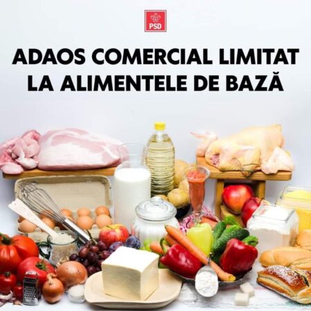 PSD anunță că limitarea adaosului la alimentele de bază se va menține în varianta actuală, pentru că s-a dovedit că este o măsură eficientă, care a temperat inflația!