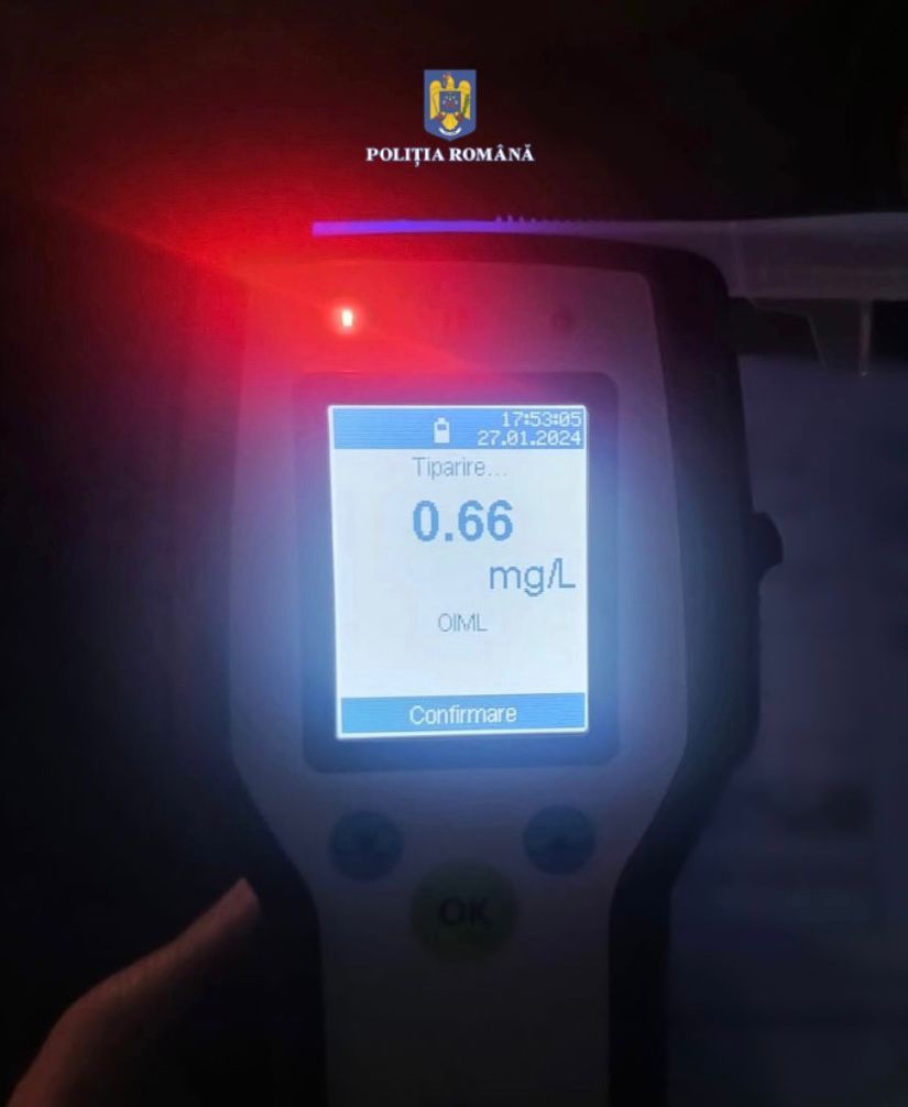Pericol public pe drumurile din județul Dâmbovița: Mai mulți șoferi drogați sau băuți au fost depistați în trafic