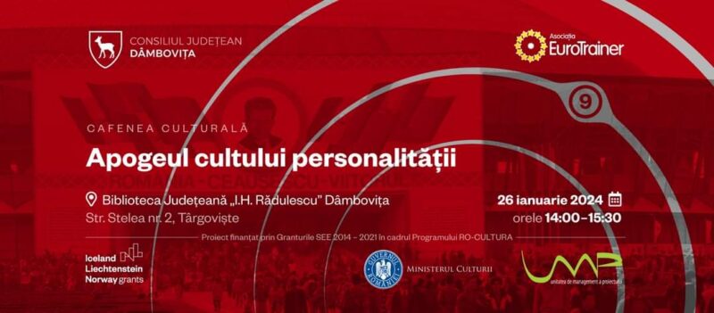 Evenimentul este  organizat de Consiliul Județean Dâmbovița și Asociația EuroTrainer, în parteneriat cu Biblioteca Județeana