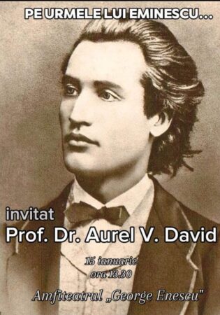 Luni, 15 ianuarie, Liceul de Arte " Bălașa Doamna" va sărbători Ziua Culturii Naționale și prin activitatea culturală susținută