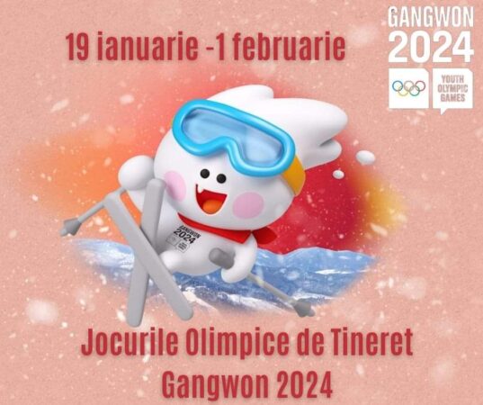 Luna ianuarie a noului an aduce și a patra ediție a  Jocurilor Olimpice de Tineret Gangwon 2024, unde România va fi prezentă