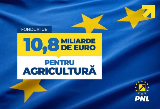 PNL: UE acordă României fonduri substanțiale pentru sprijinirea agriculturii PNL spune ca fermierii, antreprenorii, procesatorii și autoritățile locale au beneficiat de fonduri UE în valoare de 10,87 miliarde de euro