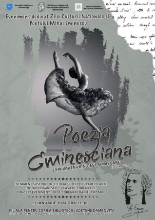 Cu prilejul Zilei Culturii Naționale, elevi ai Școlii Populare de Arte „Octav Enigărescu” - Clasa de Coregrafie, coordonați de doamna profesor coregraf