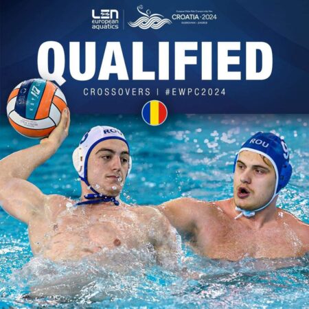România câștigă și cel de-al treilea meci din grupe la Campionatul European de Polo de la Dubrovnik/Zagreb (Croația) și ocupă locul I în grupă.