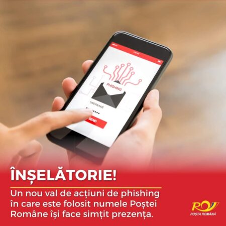 ATENȚIE DÂMBOVIȚENI!  Au loc o serie de înșelătorii online în numele Poștei Române, zilele aceste mai mulți români au primit deja mesaje