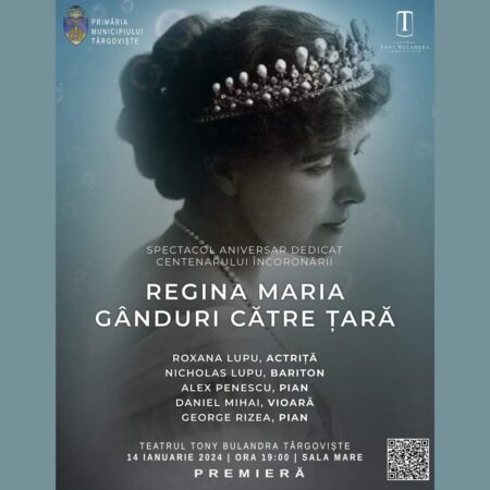 În data de 14 ianuarie 2024, în contextul celebrării Zilei Culturii Naționale și a 102 ani de la Centenarul încoronării