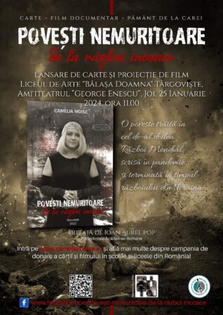 „În urmă cu 5 ani, când România a sărbătorit Centenarul Marii Uniri, am hotărât să scriu, să implementez și să duc la bun sfârșit