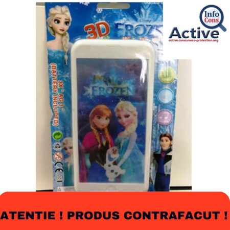 InfoCons anunță ca există o Alertă în privința unei jucării care este la mare căutare. Este un produs contrafăcut.