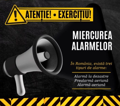 Miercurea Sirenelor : Astăzi sună alarmele în tot județul Dâmbovița, nu intrați în panică În județul Dâmbovița se reia exercițiul de alarmare publică “Miercurea Sirenelor”. Este vorba despre exercițiul prin care se testează sirenele