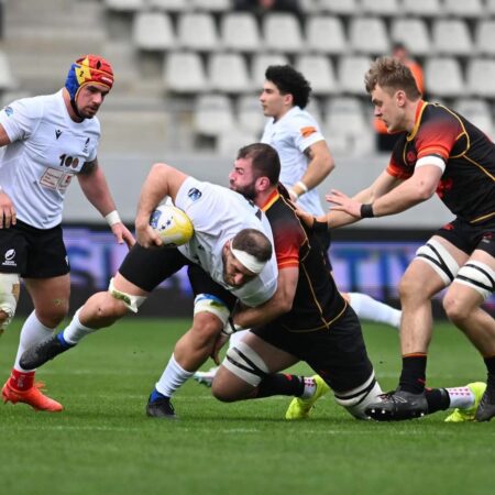 Naționala tricoloră s-a impus  sâmbătă la București în fața Belgiei, cu 33-18, în grupa B a Rugby Europe Championship, unde a debutat tot cu o victorie, după ce a învins Polonia cu 20-8.