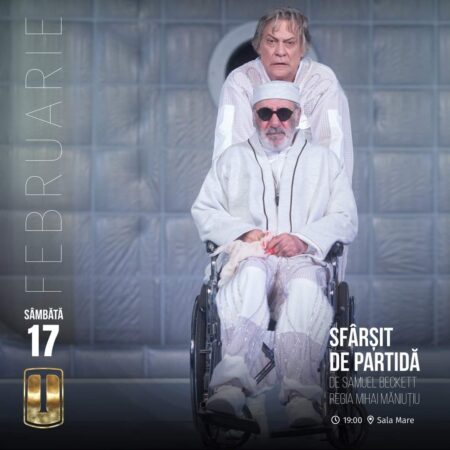 Un cvartet unic de actori va juca sâmbătă, 17 februarie, ora 19:00, la Teatrul "Tony Bulandra" Târgovişte, un text puternic și extrem de actual, într-o viziune SF, post-apocaliptică. 