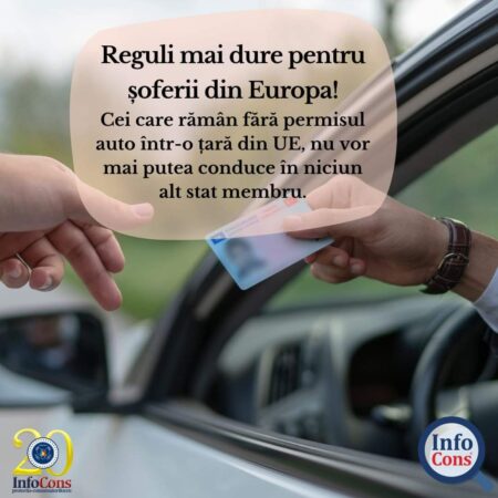 Parlamentarii europeni au adoptat măsuri noi pentru siguranța rutieră. Astfel, șoferii care comit infracțiuni grave la volan pot rămâne fără permis de conducere în orice stat al Uniunii Europene.