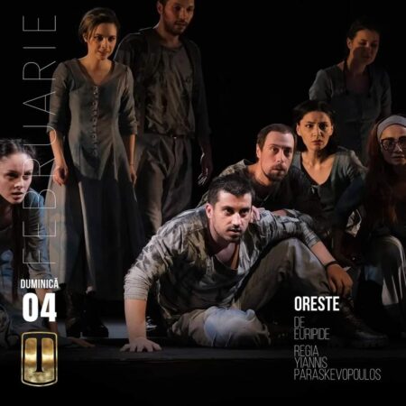 La Teatrul "Tony Bulandra" Târgovişte va avea loc spectacolul "Oreste",  duminică, 4 februarie 2022, ora: 19:00.