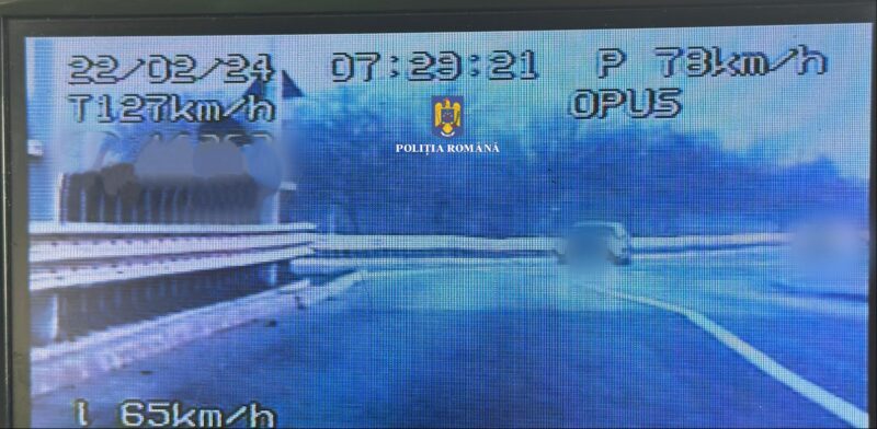 URMĂRIRE CA-N FILME: NU A OPRIT LA SEMNALUL POLIȚIȘTILOR, gonea cu 127 km/h pe bulevardul Eroilor din Târgoviște, șoferul era și băut În dimineața zilei de joi, 22 februarie, în jurul orei 07:28, polițiștii din cadrul Biroului Rutier Târgoviște, în timp ce supravegheau traficul rutier