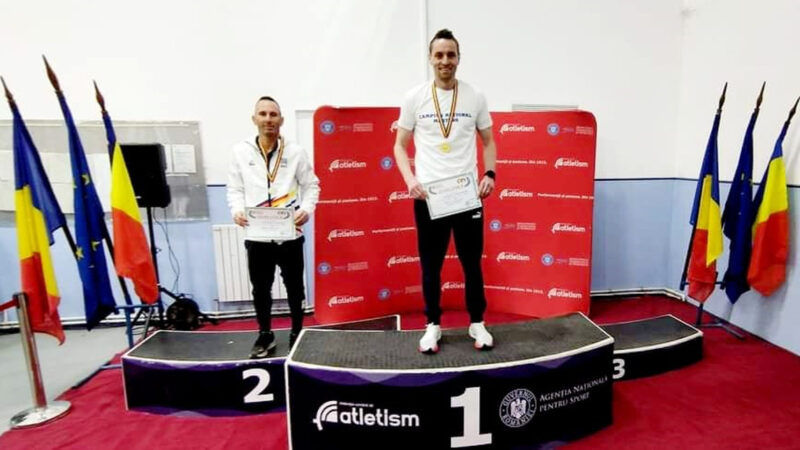Jandarmul Ionuț Timofte a devenit campion național Masters weekend-ul trecut după ce a alergat, pentru a doua oară în sală, la o competiție desfășurată în București. 