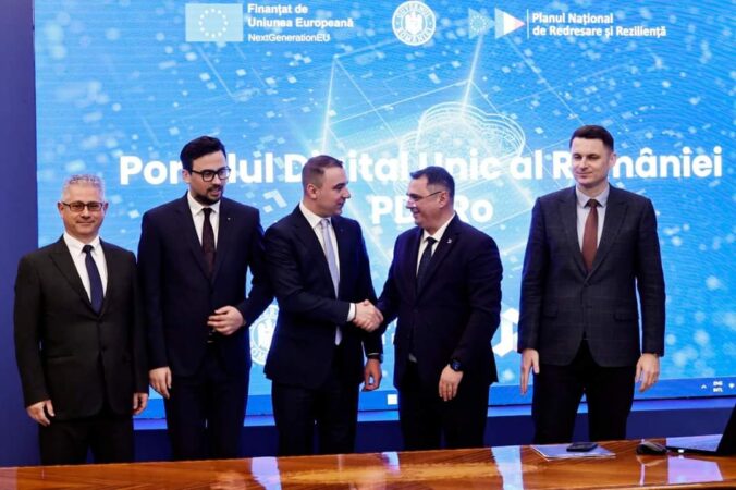 Portalul Digital Unic lansat ieri,  va fi foarte simplu de folosit: de la înmatricularea unei mașini până la cererea unei pensii