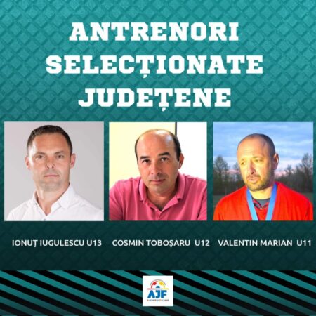 Cine sunt antrenorii Selecționatelor Județene U13, U12 și U11 Ionuț Iugulescu-antrenor Luceafărul Târgoviște, va coordona programul acțiunilor de selecție la grupa 2011 (U13).