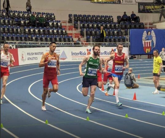 Cătălin Amuza a reprezentat cu succes România la ediția din acest an a Campionatului European de atletism în sală – Masters, găzduită