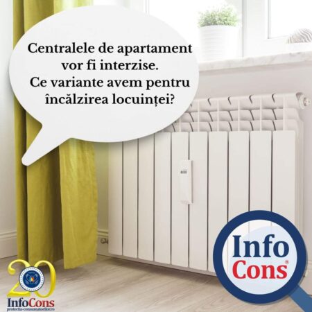 InfoCons: Centralele de apartament vor fi interzise Parlamentul European a aprobat directiva. De anul viitor, statul nu mai poate subvenționa montarea acestor centrale, iar din 2040 nu mai este voie să le instalezi.