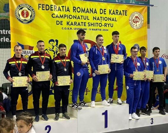 Sportivii de la CS Târgoviște s-au întors  cu  medalii de la Campionatul Național de Karate Shito Ryu, aceștia au urcat de 33 de ori pe podiumul de premiere la puternica întrecere.