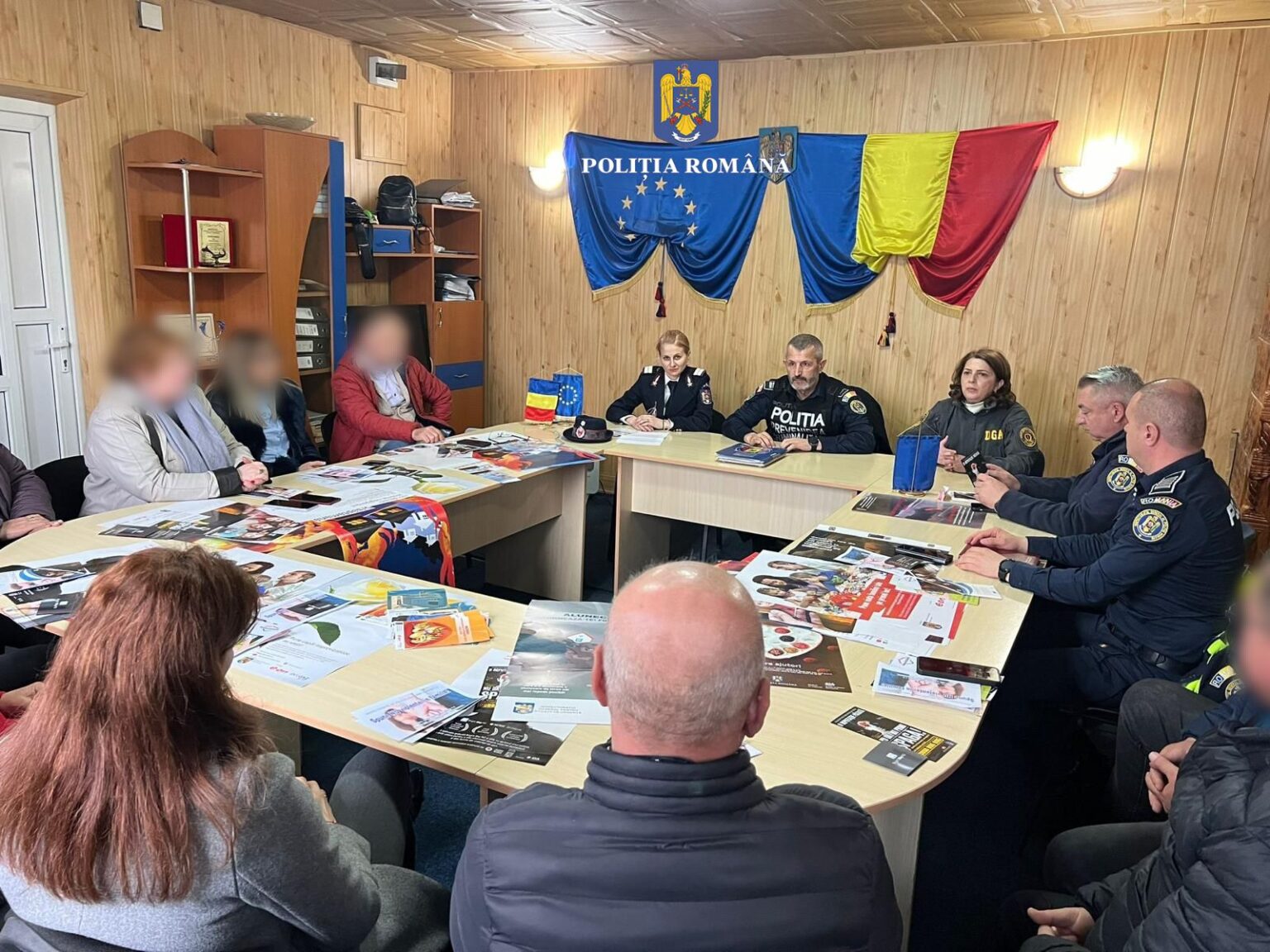 Ieri,  6 martie, polițiștii din cadrul Compartimentului de Analiză și Prevenire a Criminalității, alături de pompierii din cadrul Inspectoratului