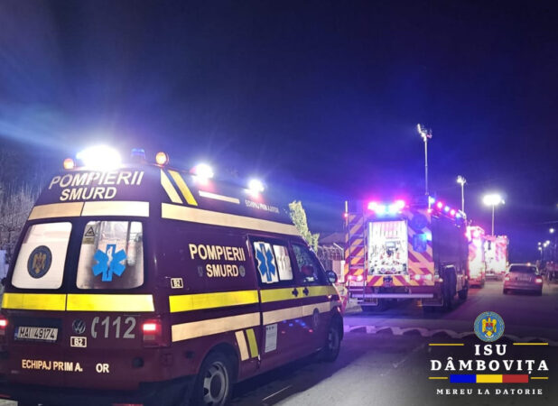 Pompierii au fost solicitați în  toiul nopții să intervină în cazul unui incendiu produs la o anexă gospodărească,  în localitatea Mogoșani.