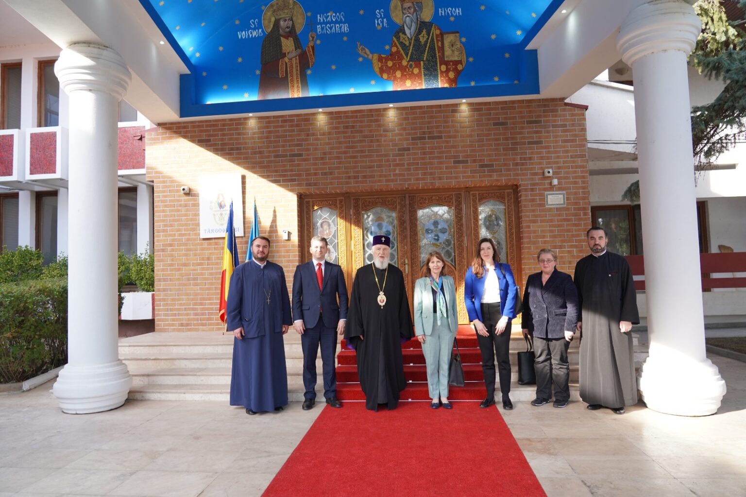 Înaltpreasfințitul Părinte Mitropolit Nifon, Arhiepiscopul Târgoviștei și Exarh patriarhal, a primit luni, 18 martie 2024, la Reședința eparhială