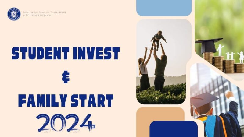 Ministerul Familiei anunță demararea procesului de creditare a celor două programe Sudent Invest și Family Start Semnarea convenției dintre Ministerul Familiei, Tineretului și Egalității de Șanse, Ministerul Finanțelor și Fondul Român de Contragarantare