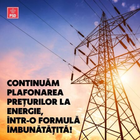 La fel ca în cazul alimentelor, PSD va susține  menținerea plafonării prețurilor la energie, dar într-o formulă îmbunătățită. 