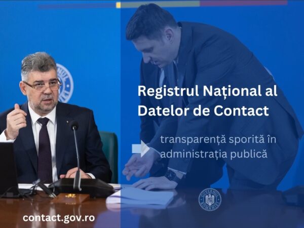 S-a aprobat ieri, hotărârea privind înființarea și administrarea Registrului Național al Datelor de Contact (RNDC).