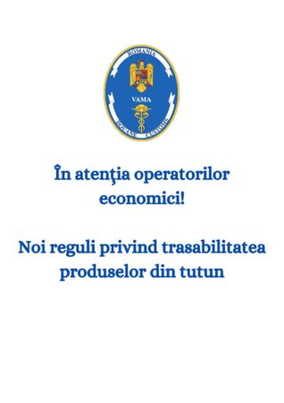 Începând cu data de 20 mai 2024, sistemul de trasabilitate a tutunului va fi aplicabil tuturor produselor