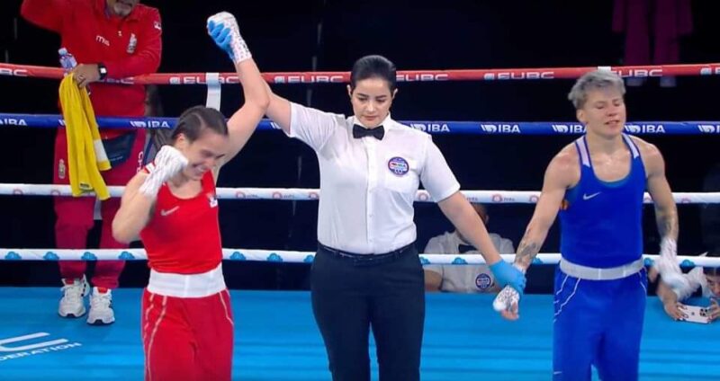 Lăcrămioara Perijoc este vicecampioană europeană! Sportiva  a pierdut finala Campionatelor Europene de Box-Seniori de la Belgrad
