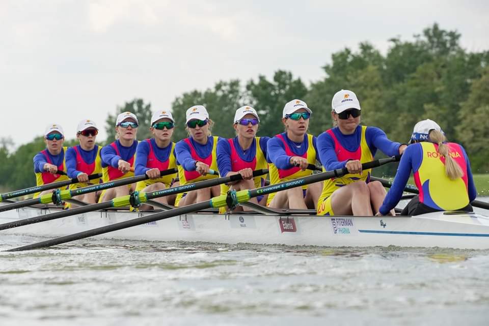 Locul 2 pentru România în clasamentul pe medalii la Campionatele Europene de Canotaj 2024, după Marea Britanie