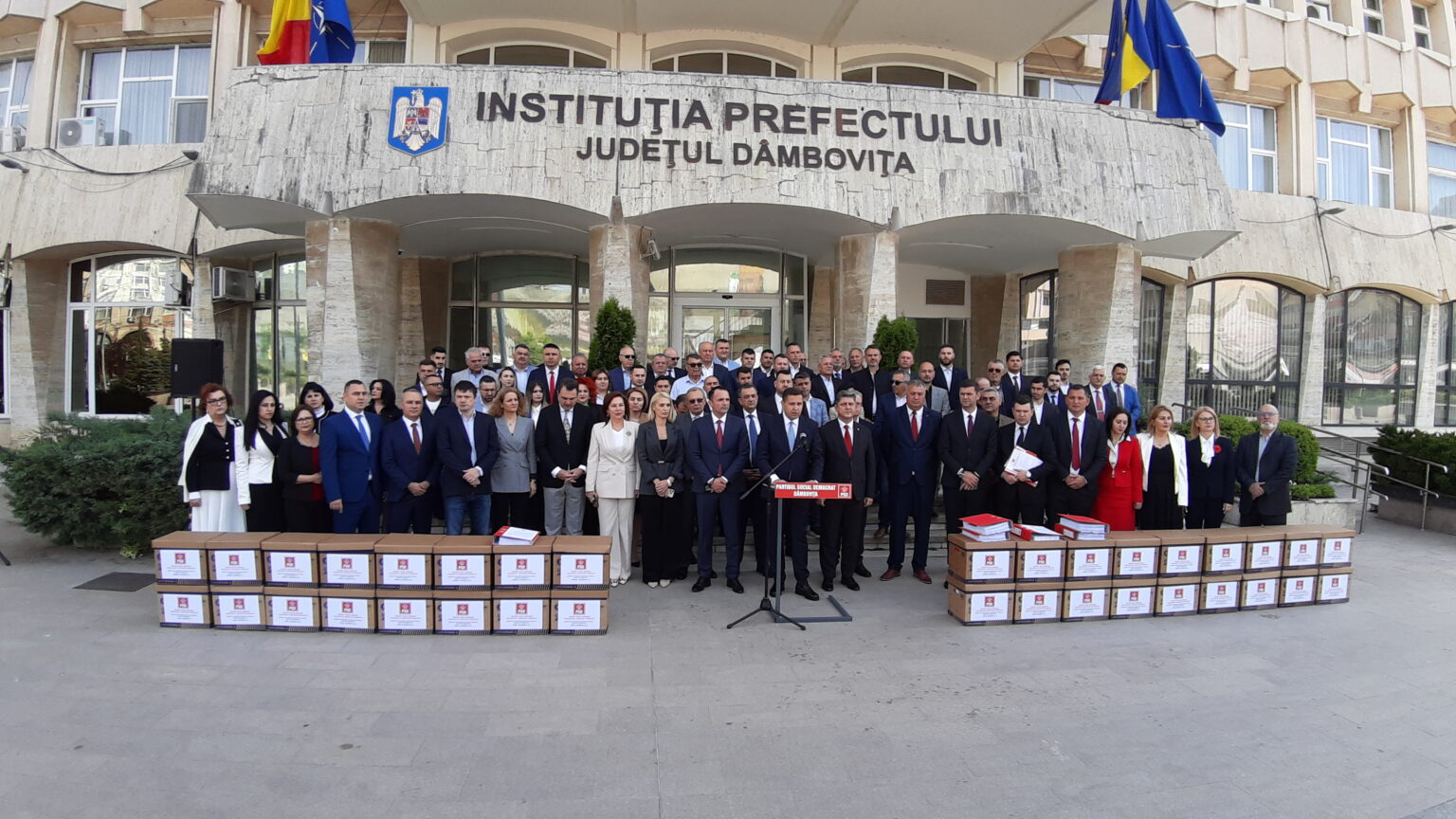 Președintele CJ, Corneliu Ștefan și-a depus candidatura pentru un nou mandat la președinția Consiliului Județean Dâmbovița