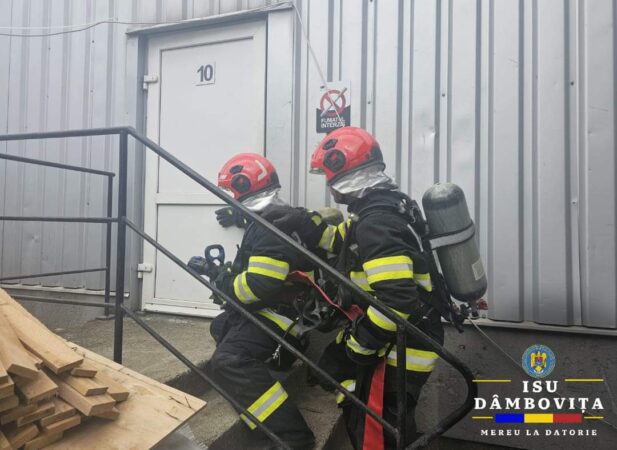 Inspectoratul pentru Situaţii de Urgenţă „Basarab I” al judeţului Dâmbovița a organizat și desfăşurat ieri, 25 aprilie, un exerciţiu de cooperare