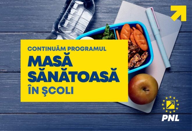 PNL: Încă 242 de școli vor intra în Programul Național „Masă Sănătoasă” Încă 242 de școli vor intra în Programul Național „Masă Sănătoasă”, prin Hotărârea de Guvern aprobată ieri.